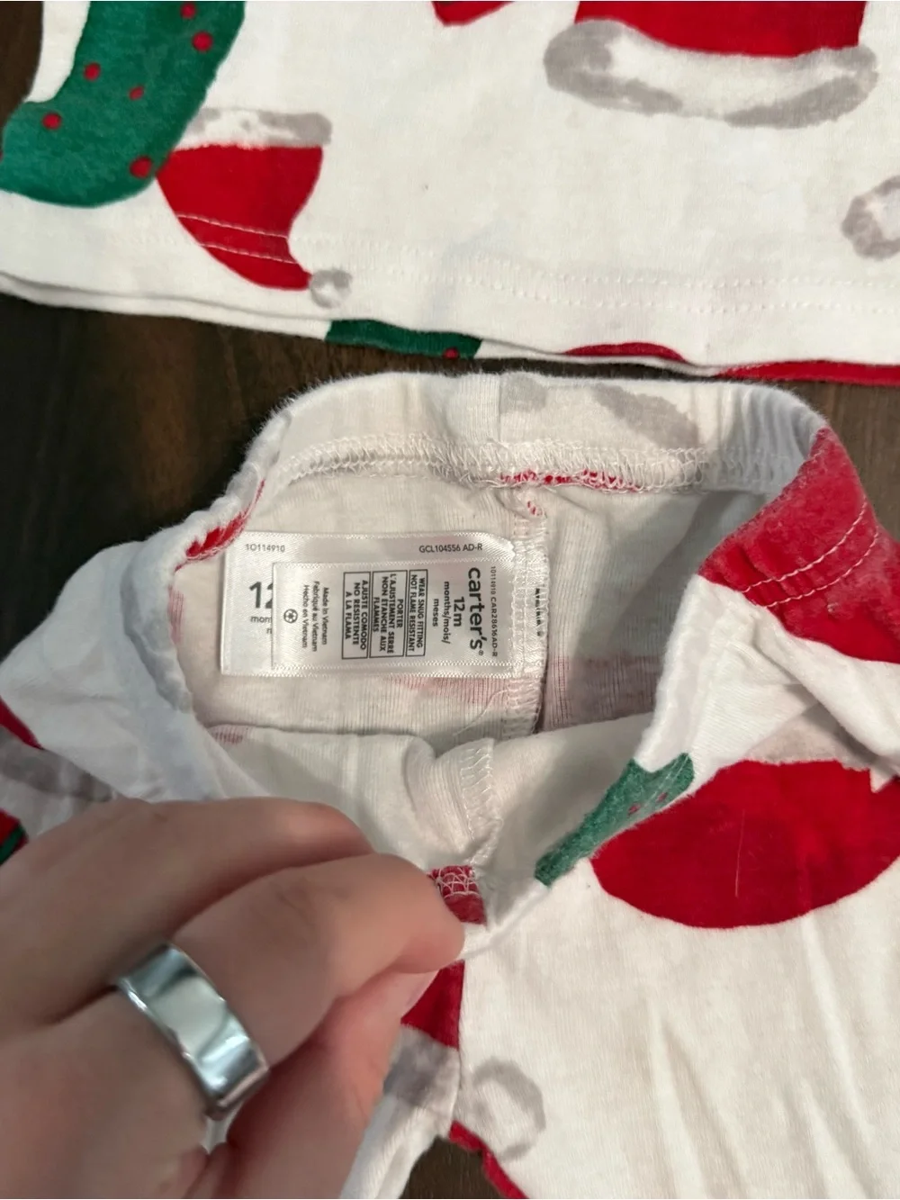 Baby boy Christmas pajama set